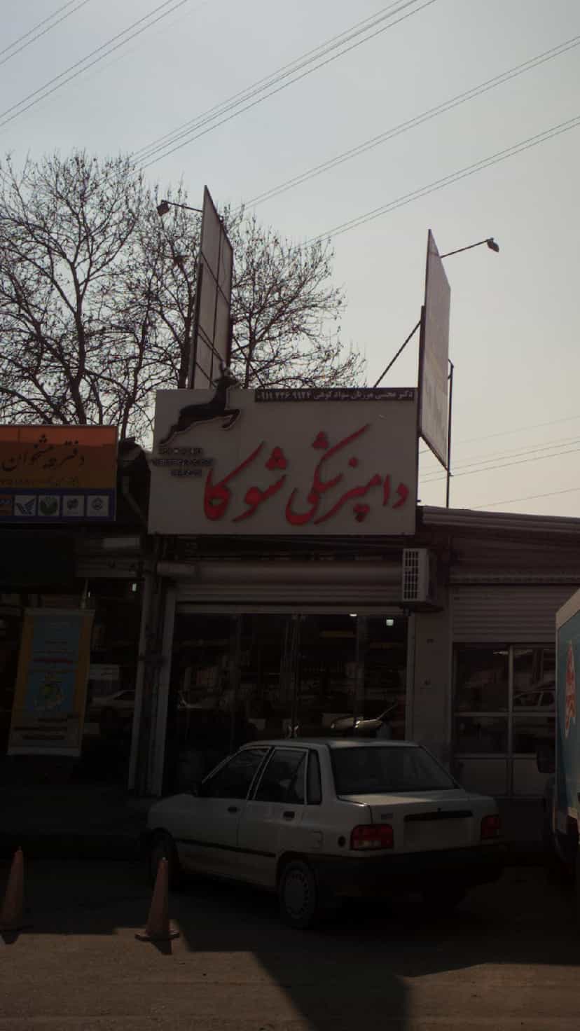 عکس دامپزشکی شوکا در یادگار قائم شهر