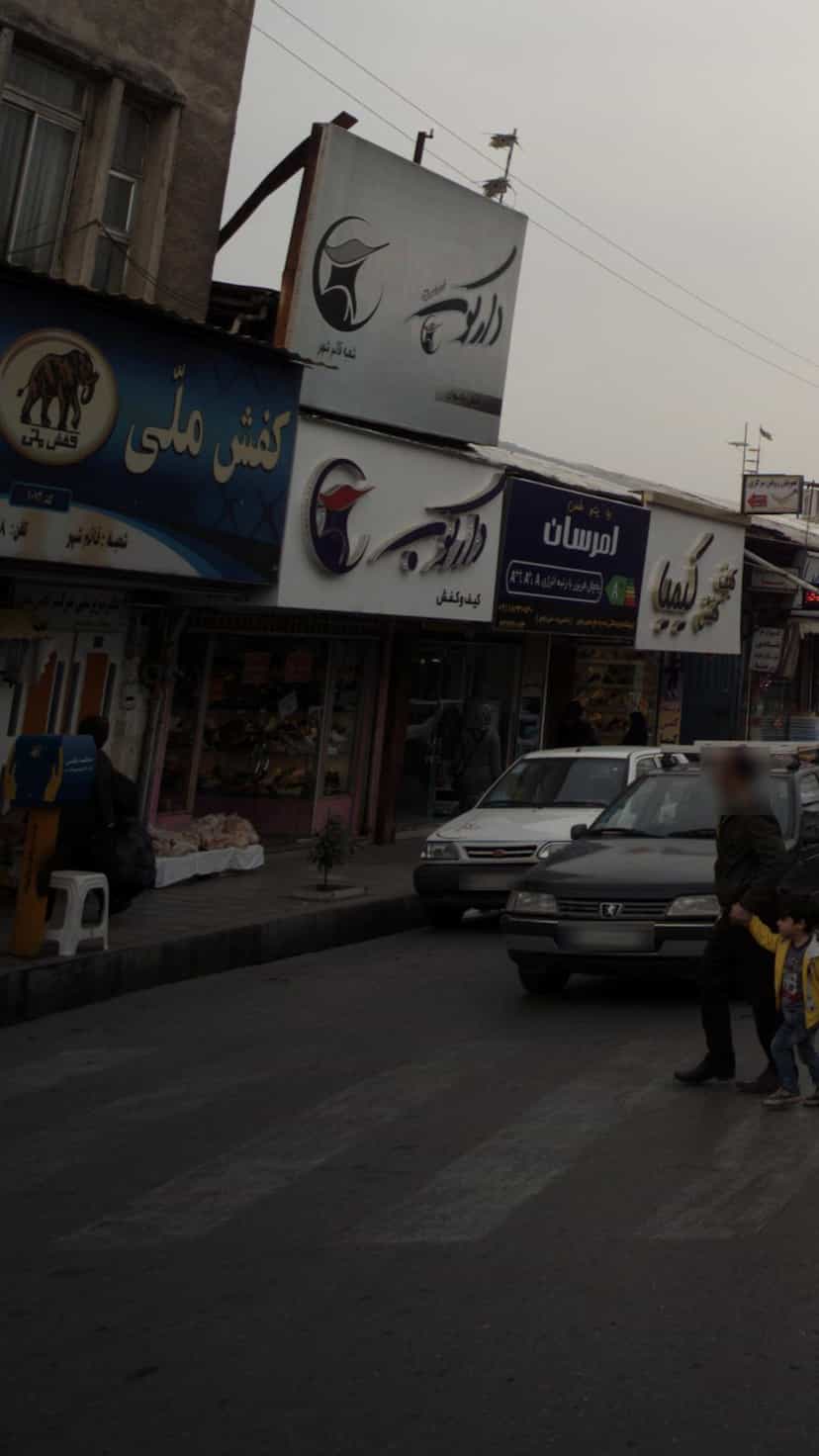 عکس کیف و کفش دارکوب در امام خمینی قائم شهر