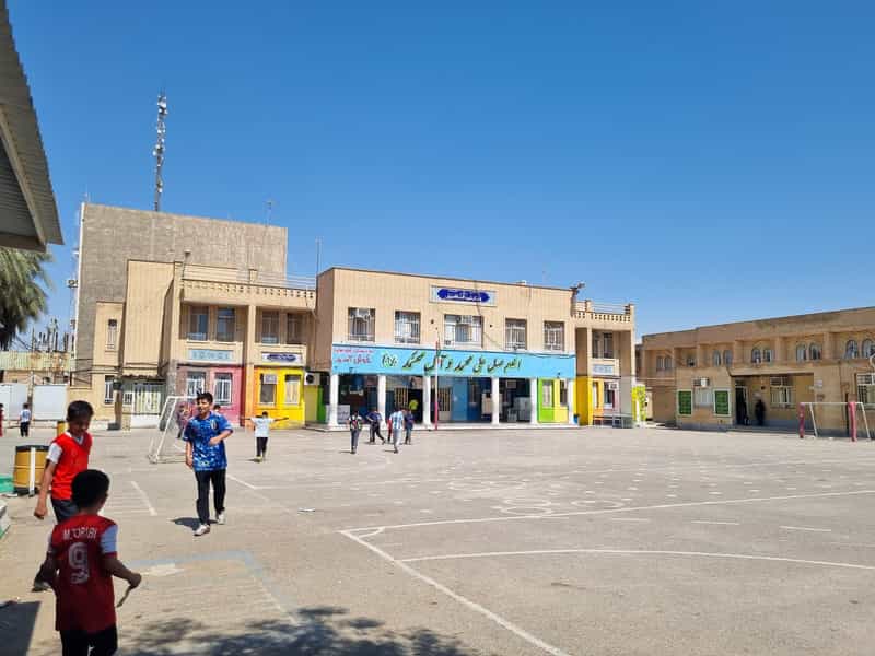 عکس دبستان شهید نهایی در شهر بهبهان