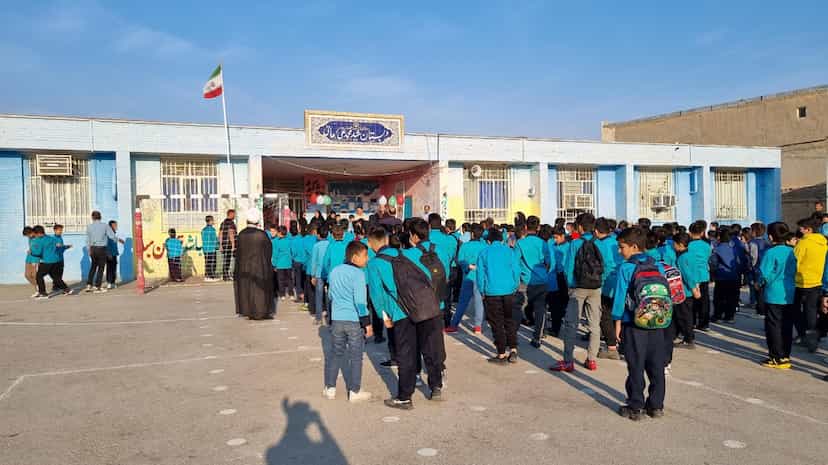 عکس مدرسه دبستان شهید رجایی در شهر بهبهان