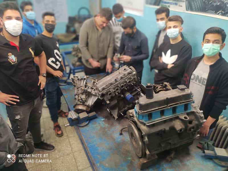 عکس هنرستان پسرانه دکتر حسابی در شهر فردیس