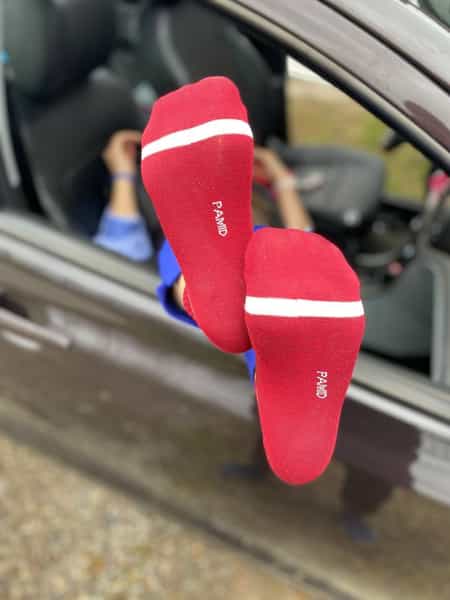 عکس جوراب پامید در امام خمینی صومعه‌سرا