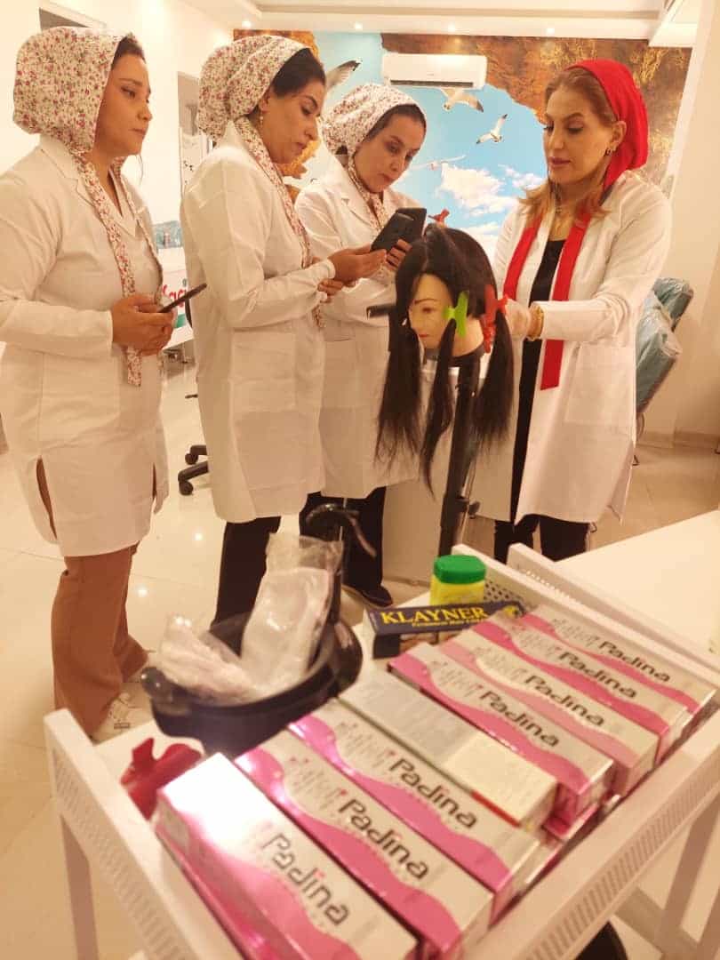 عکس آموزشگاه ارایشگری دانژه (مریم رفیعی)