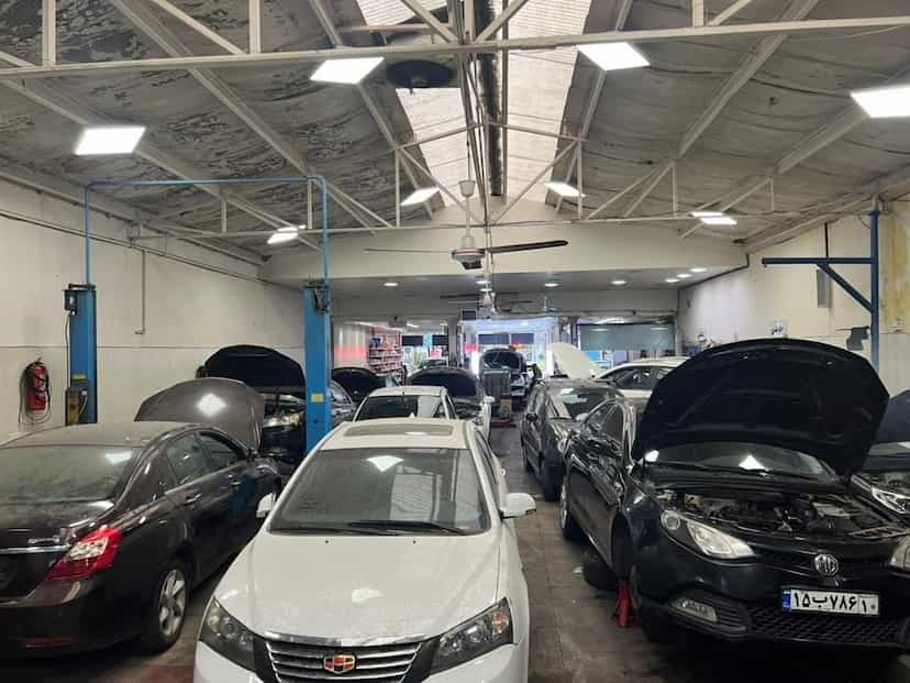 عکس تعمیرگاه و باطری سازی تهران مدرن