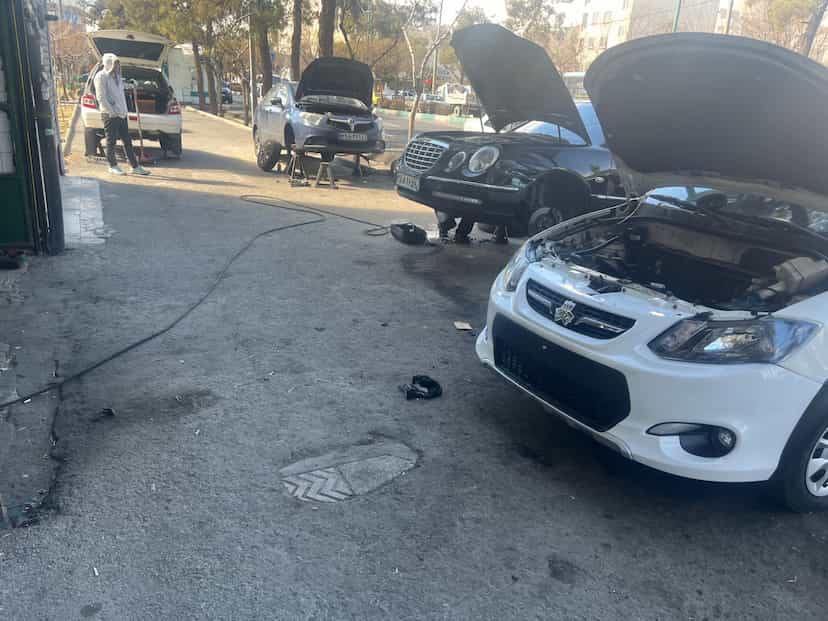 عکس جلوبندی سازی و مکانیکی ناصر