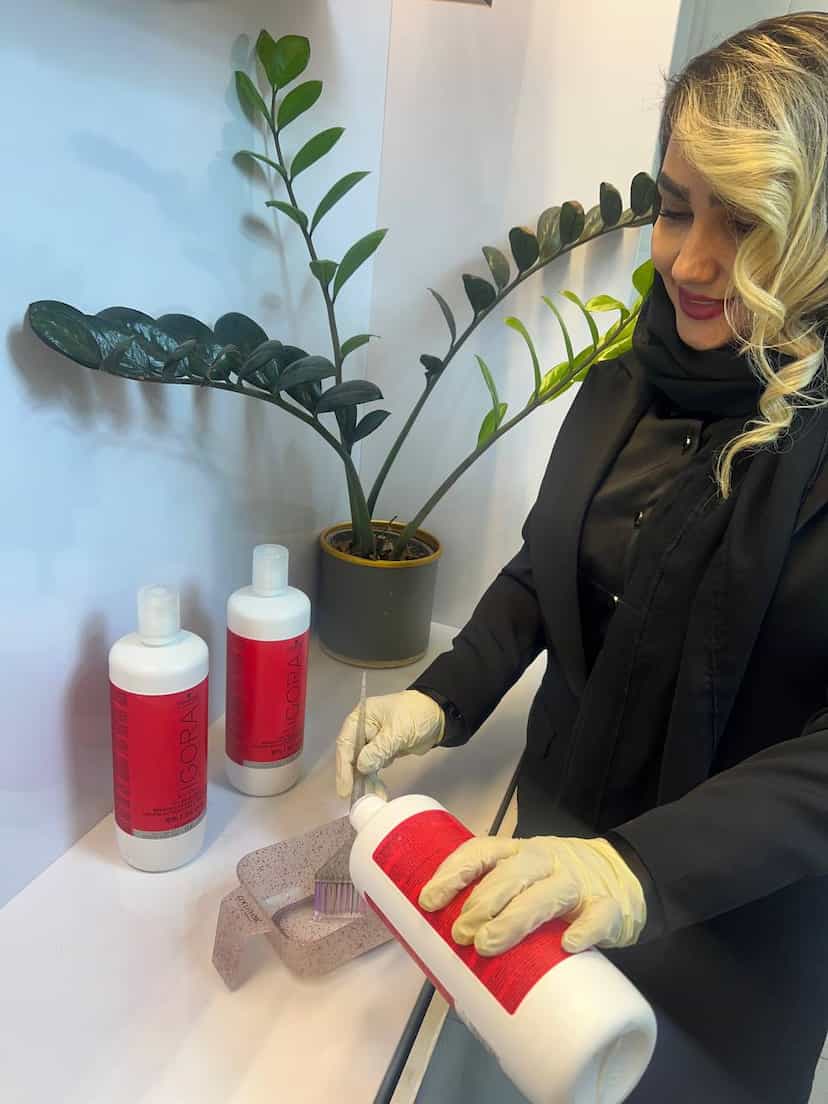 عکس سالن زيبايي و آموزشگاه همتی