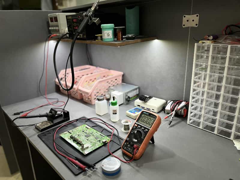 عکس تعمیرگاه مجاز صوت و تصویر راد در فاز ۱ اندیشه شهریار