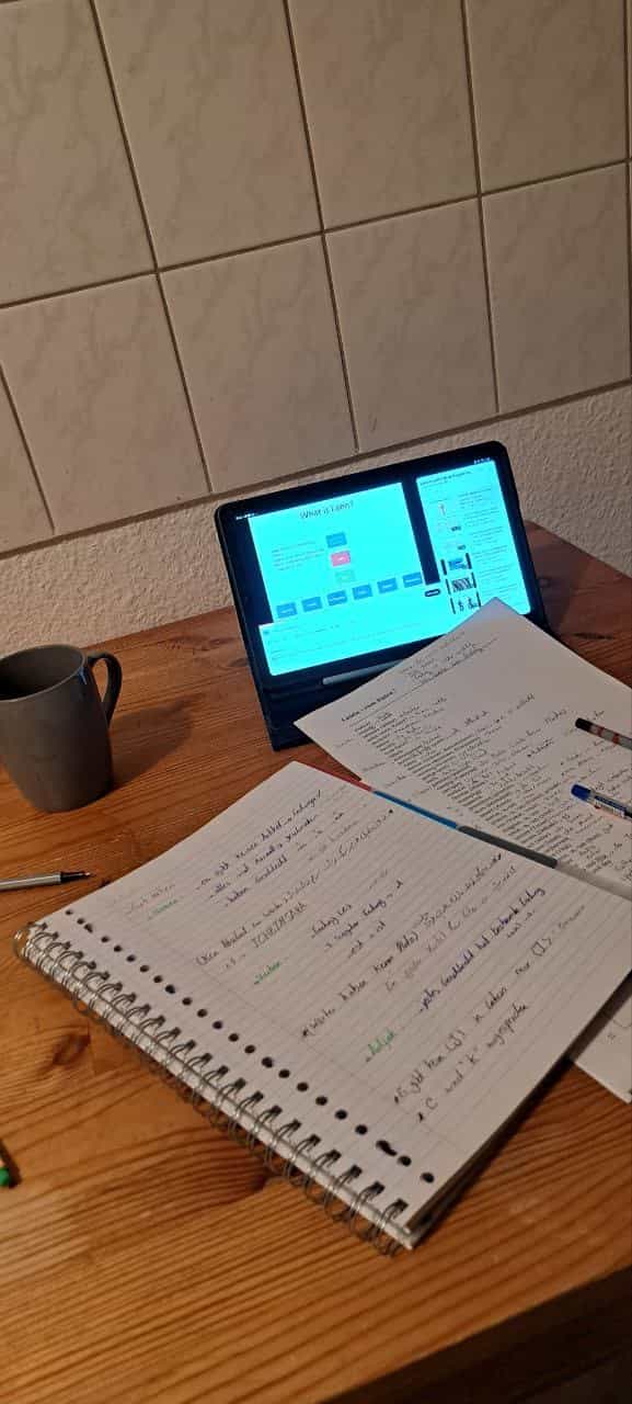 عکس آموزش آنلاین زبان آلمانی و انگلیسی