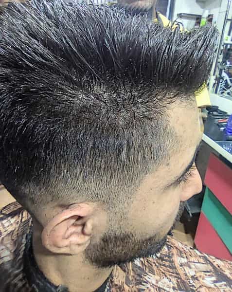 عکس پیرایش حمید در شهر قدس