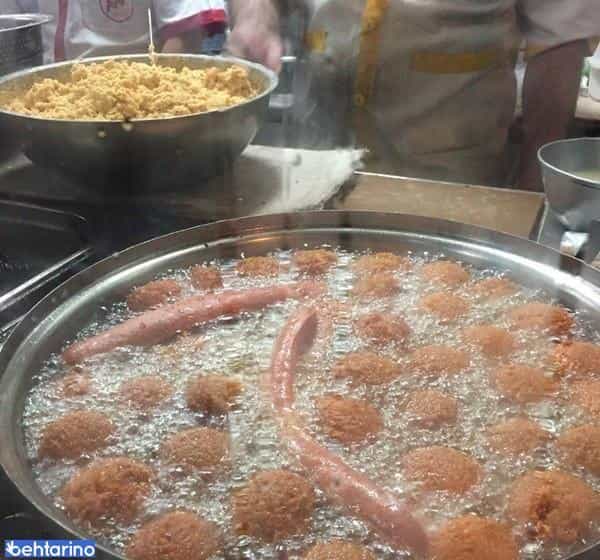 عکس ساندویچی فلافل ابوعلی 