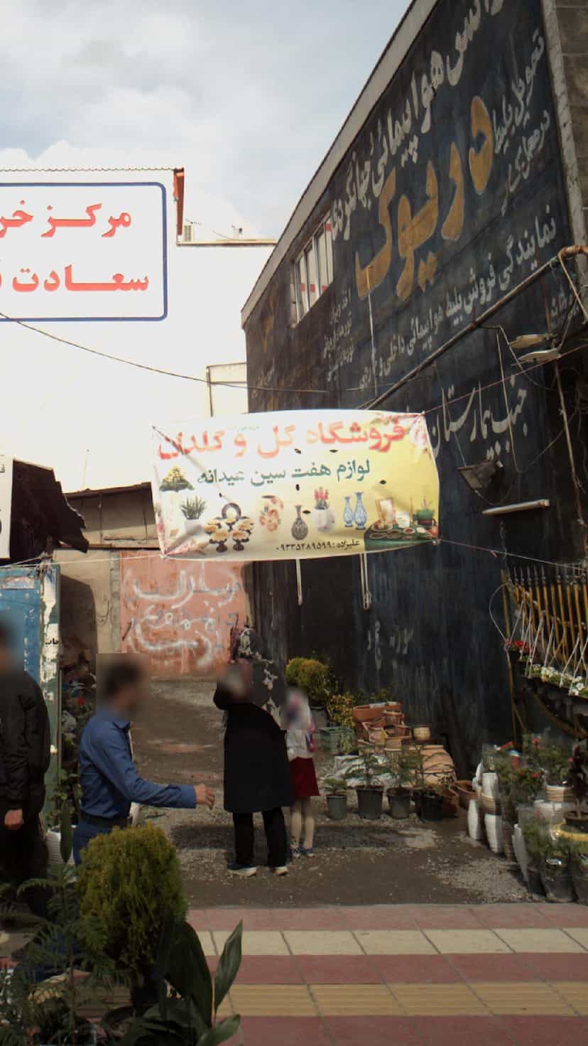 عکس فروشگاه گل وگلدان در گرجی محله آمل