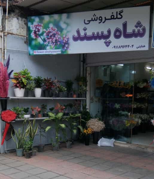 عکس گلفروشی شاه پسند در هفتاد دستگاه آمل