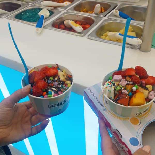 عکس بستنی ایتالیایی لابریت آمل در اسپه کلا آمل