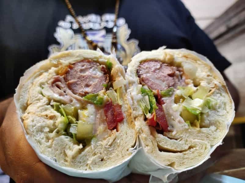 عکس فست فود آقای امین در آبنوس کرمان