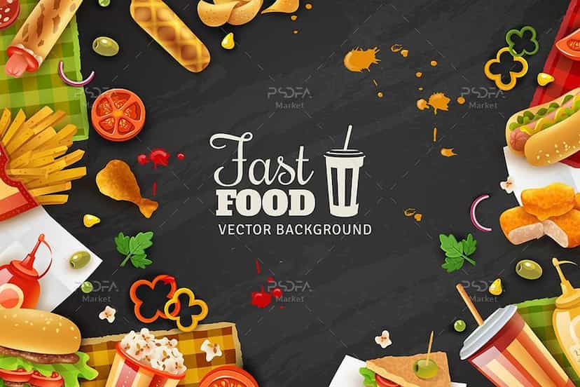 عکس فست فود آقای امین در آبنوس کرمان