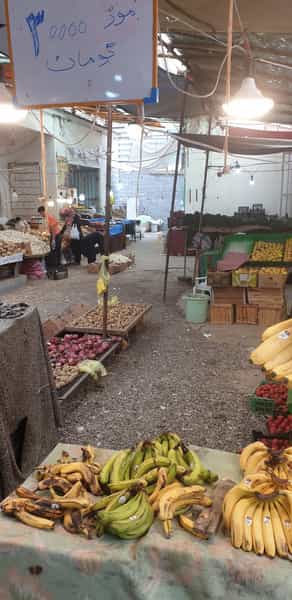 عکس بازار روز آمل در گرجی محله آمل