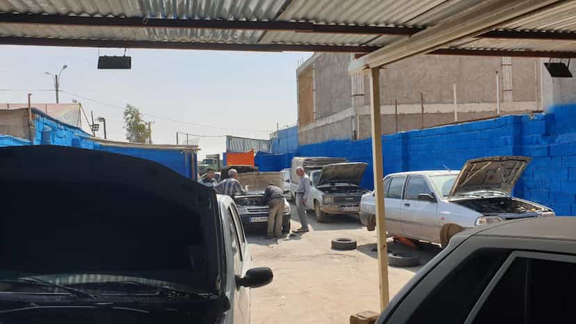 عکس تعمیرگاه نژاد ملایری در شهر کرمان