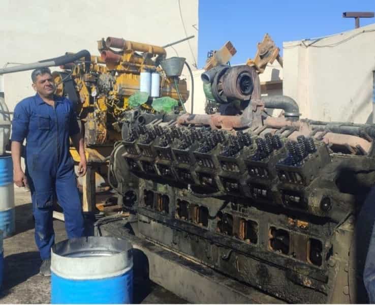 عکس تعمیرگاه ماشین آلات راهسازی ثنائی کرمان کوی ذوب آهن کرمان