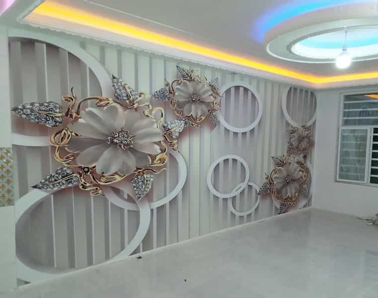 عکس کاغذستان چاپ و تولید کاغذ دیواری( پوستر دیواری ) و آسمان مجازی در بازار کرمان