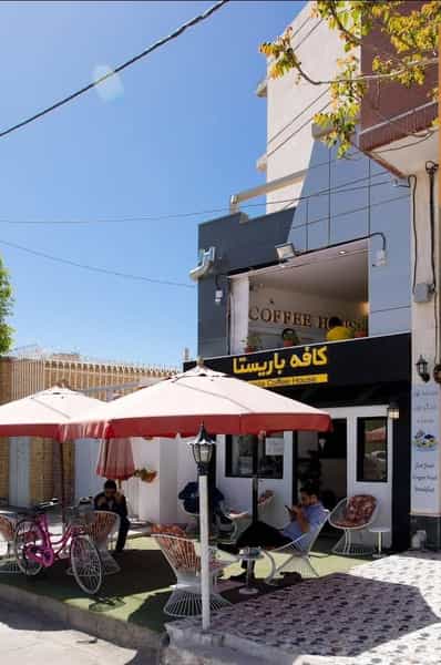 عکس کافی شاپ باریستا در آبنوس کرمان
