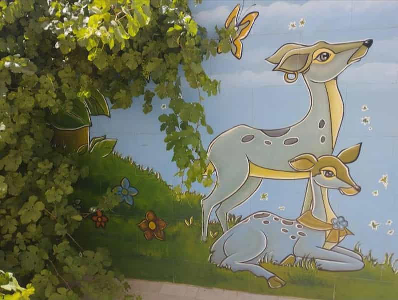 عکس مهد کودک و پیش دبستانی قرآنی آیه های نور در دارلک کرمان