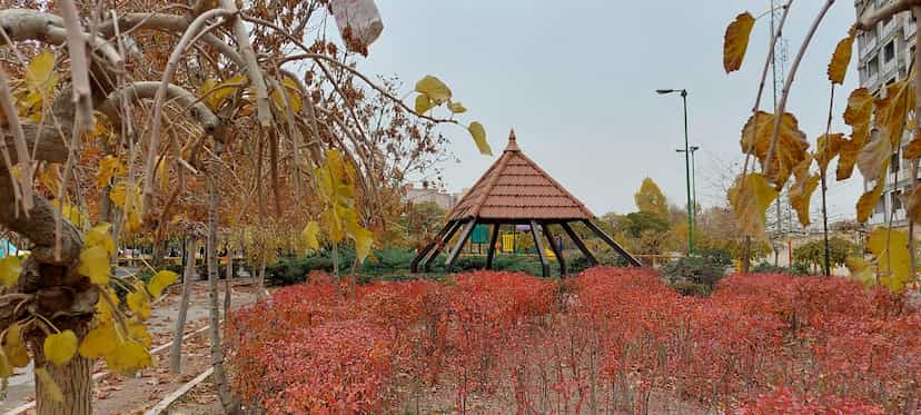 عکس بوستان پامچال در کوثر قزوین