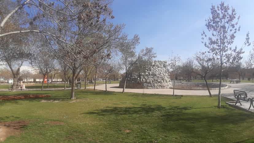 عکس بوستان گلسار(پارک سنگی) در کرامت قزوین