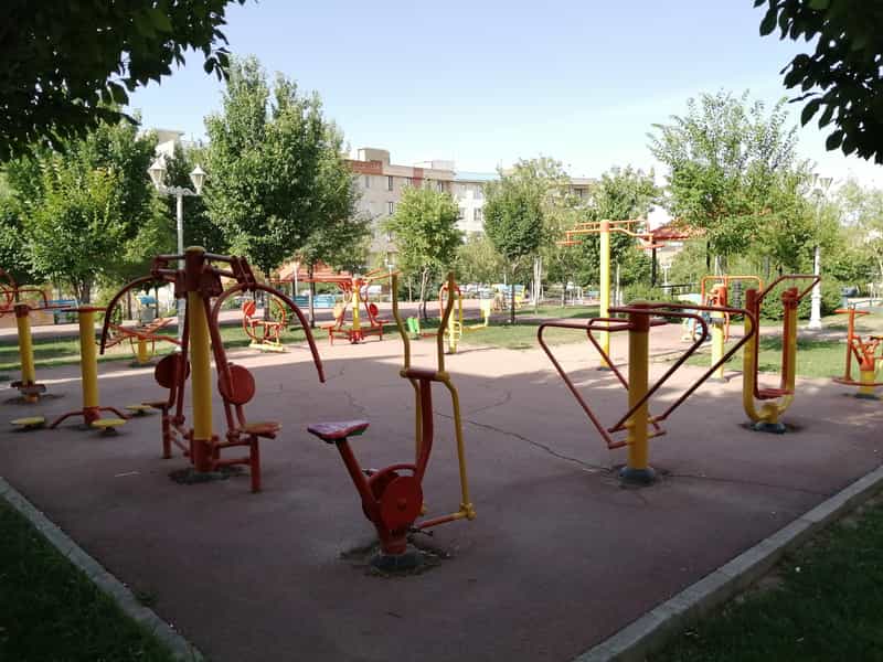 عکس بوستان سلام در مینودر قزوین