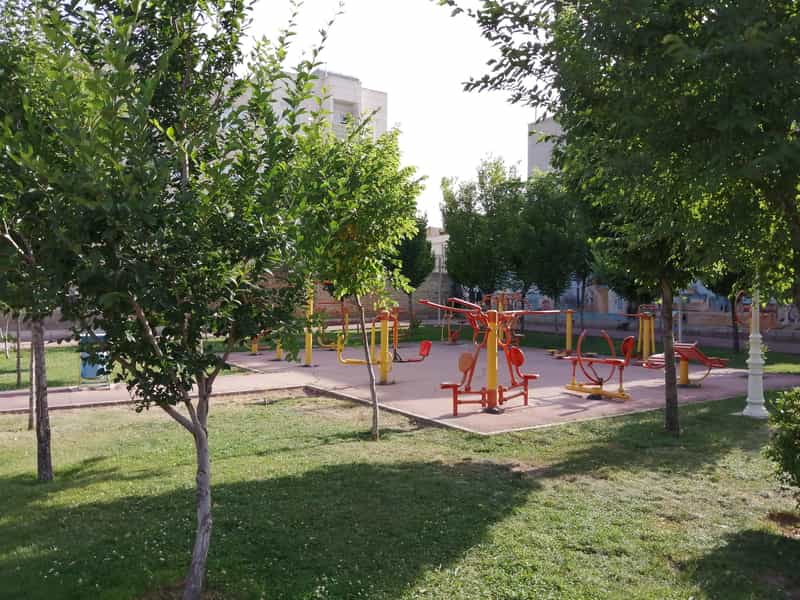 عکس بوستان سلام در مینودر قزوین