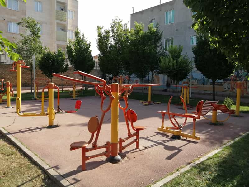عکس بوستان سلام در مینودر قزوین