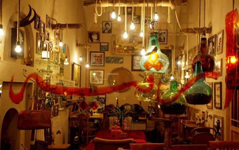 عکس کافه ارثیه در بازار قزوین قزوین