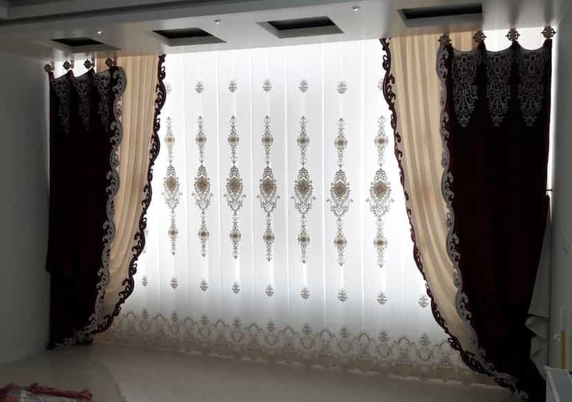 عکس کلکسیون پرده در طهماسبی گرگان