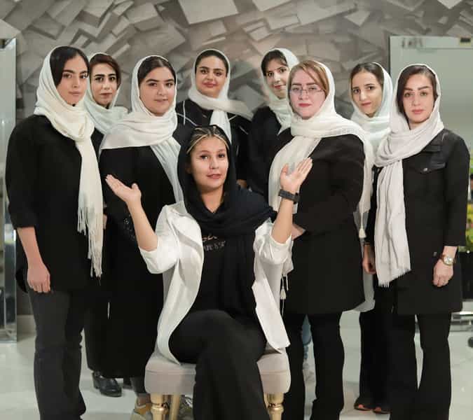 عکس سالن زیبایی و اموزشگاه فنی و حرفه ای مریم جالسیان کوی فلسطین سمنان