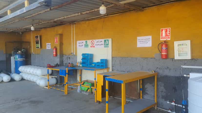 عکس مرکز خدمات فنی cng آلما انرژی شهرک طلائیه بندرعباس