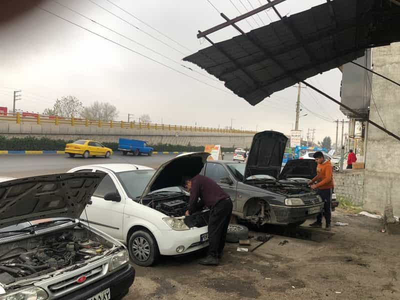 عکس مکانیکی و تعمیرگاه خودرو حسین زاده در ملت آباد آمل