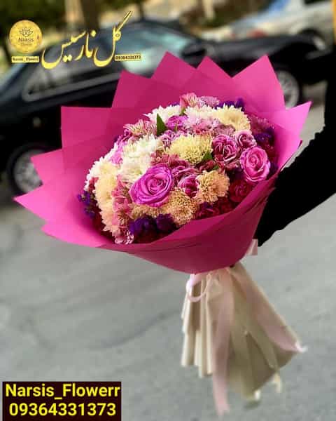 عکس گلفروشی نارسیس در حصار داغ باغی ارومیه