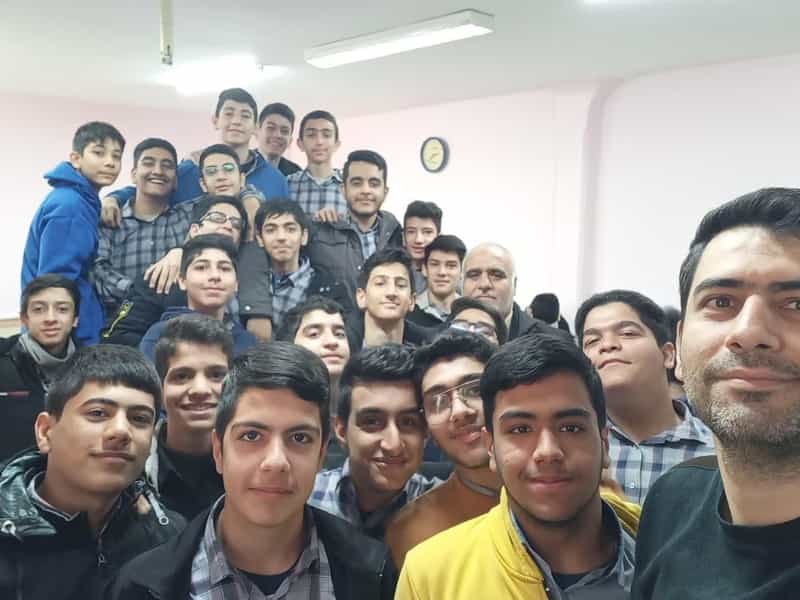 عکس دبستان پسرانه شهید کاظم خدادادی در شهر قم