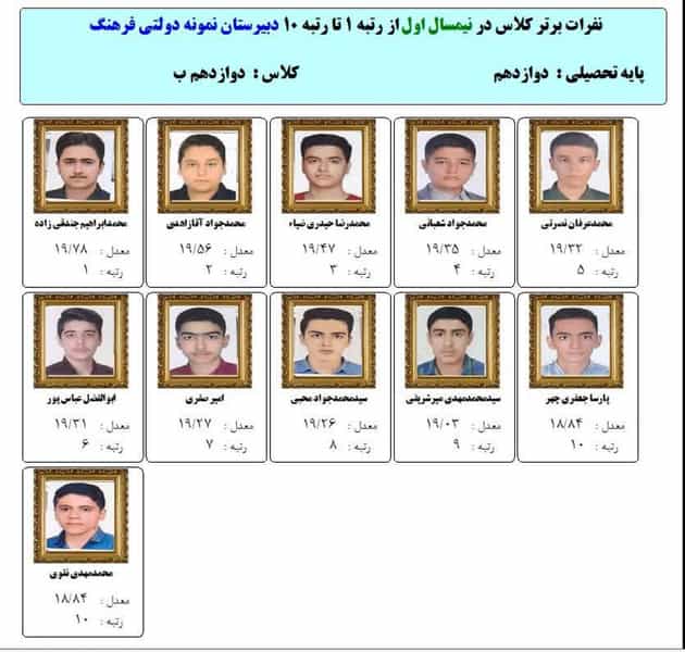 عکس دبیرستان نمونه دولتی فرهنگ در جمهوری قم