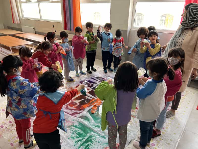 عکس مهدکودک پروانه ها شهرک آسمان زنجان