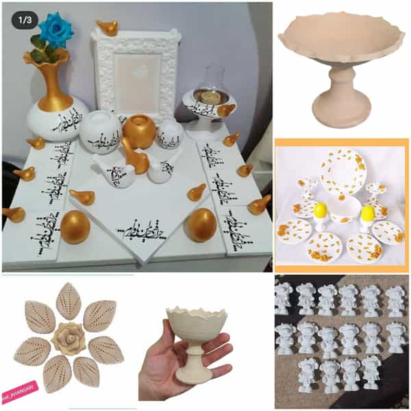 عکس اموزشگاه شمع و سنگ آهنگری در میانرود ساری