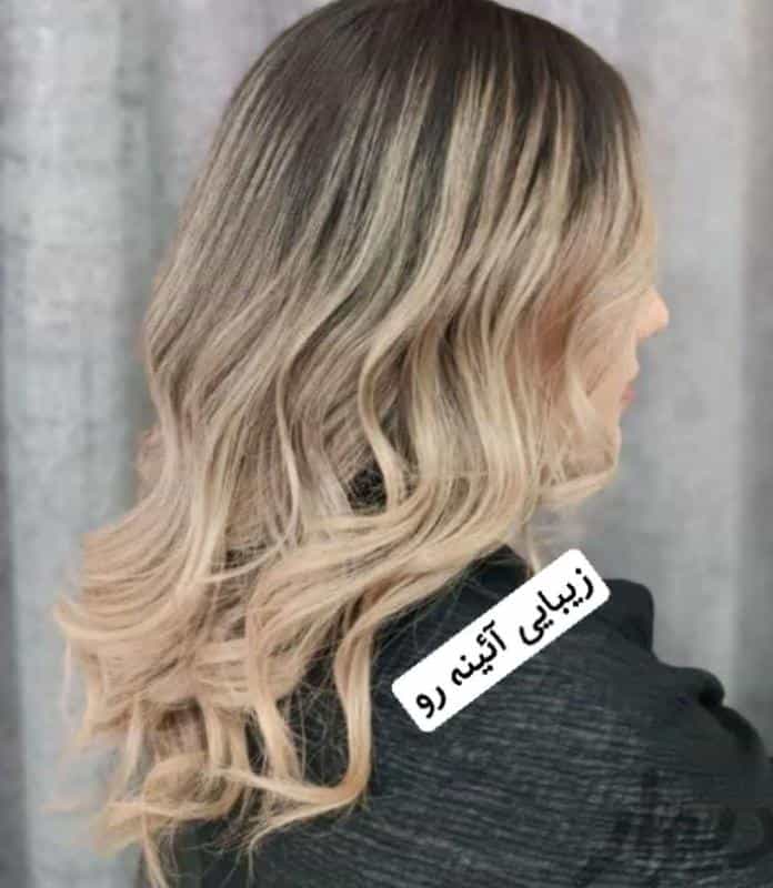 عکس زیبایی آئینه رو