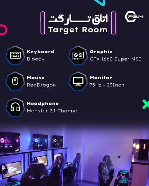 عکس گیم نت PGN (شعبه ساری) در اصفهانی ساری