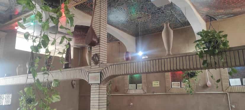 عکس سفره خانه در شهر قم