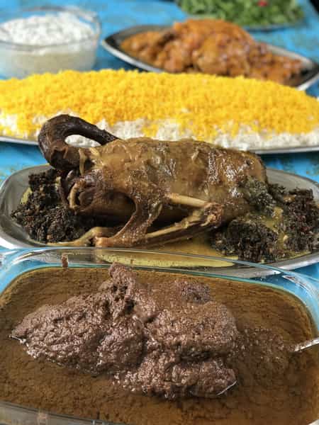 عکس غذاي خانگي وکیلی کوی برق ساری