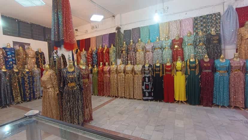 عکس کرایه لباس مجلسی لباس کردی مزون شیک پوشان شهرک بسیج کرمانشاه