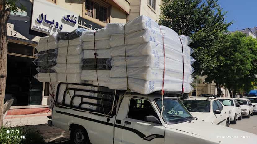 عکس نمایندگی تشک رویال کرمانشاه در گذرنامه کرمانشاه