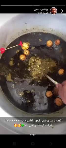 عکس تهیه غذای بهار در پردیسان قم