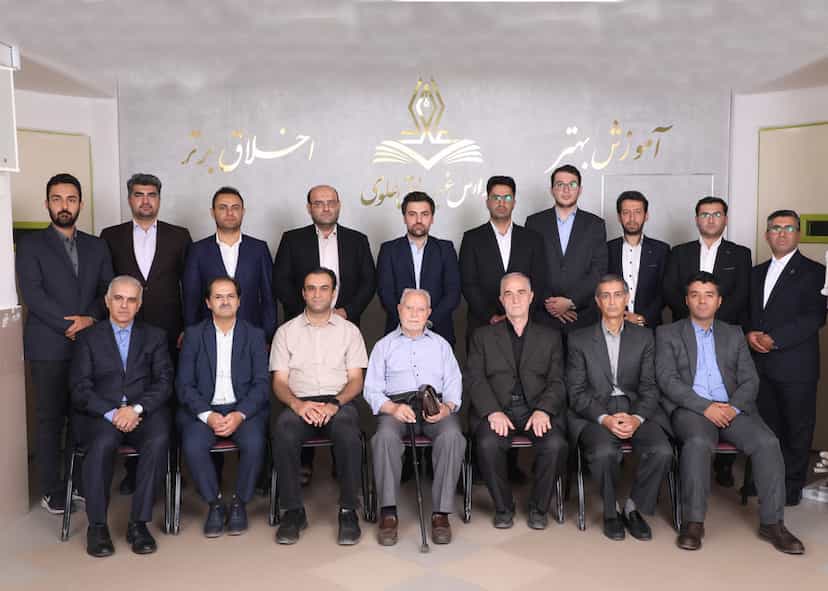 عکس دبیرستان علوی در ائل گلی تبریز