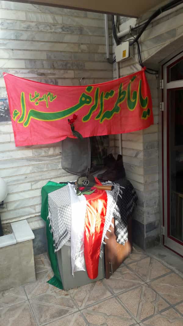 عکس منادی علم در قره آغاج(قدس) تبریز