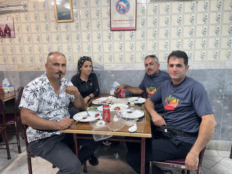 عکس چلوکبابی ساوالان در منظریه تبریز